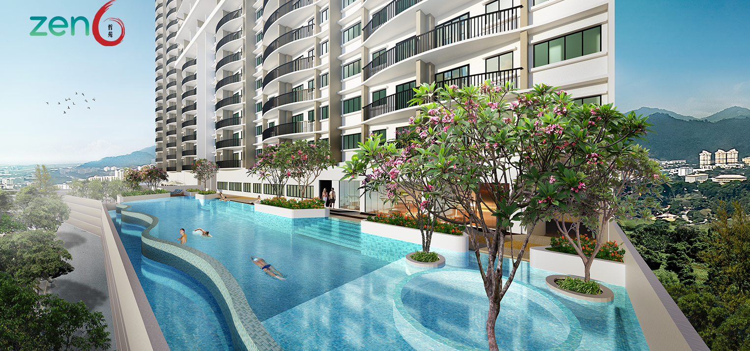 Zen6 condominium swiming pool