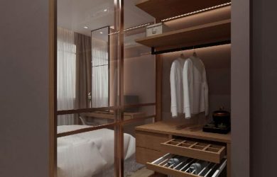 Zen6 Condo - Master bedroom closet
